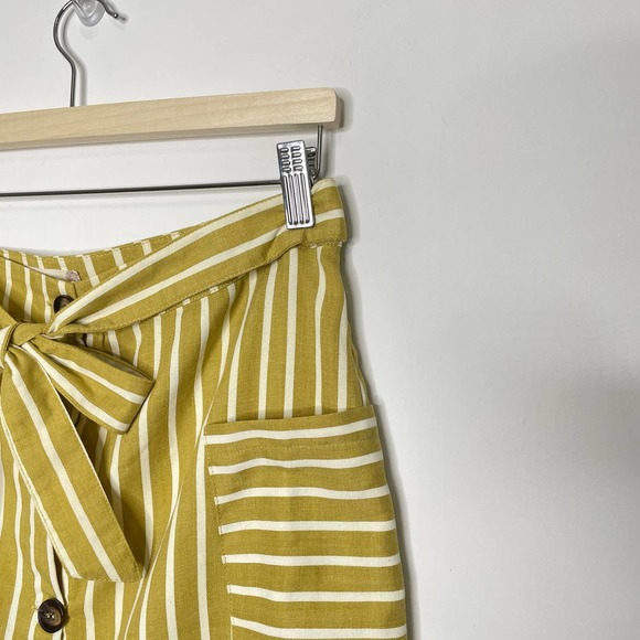 ALTAR'D STATE | Striped Button Front Skirt | M - Picture 2 of 4